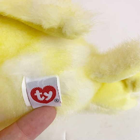 TY Beanie Baby Quackie 2001 Collectible Plush Stuffed Animal Duck Yellow - Picture 4 of 5